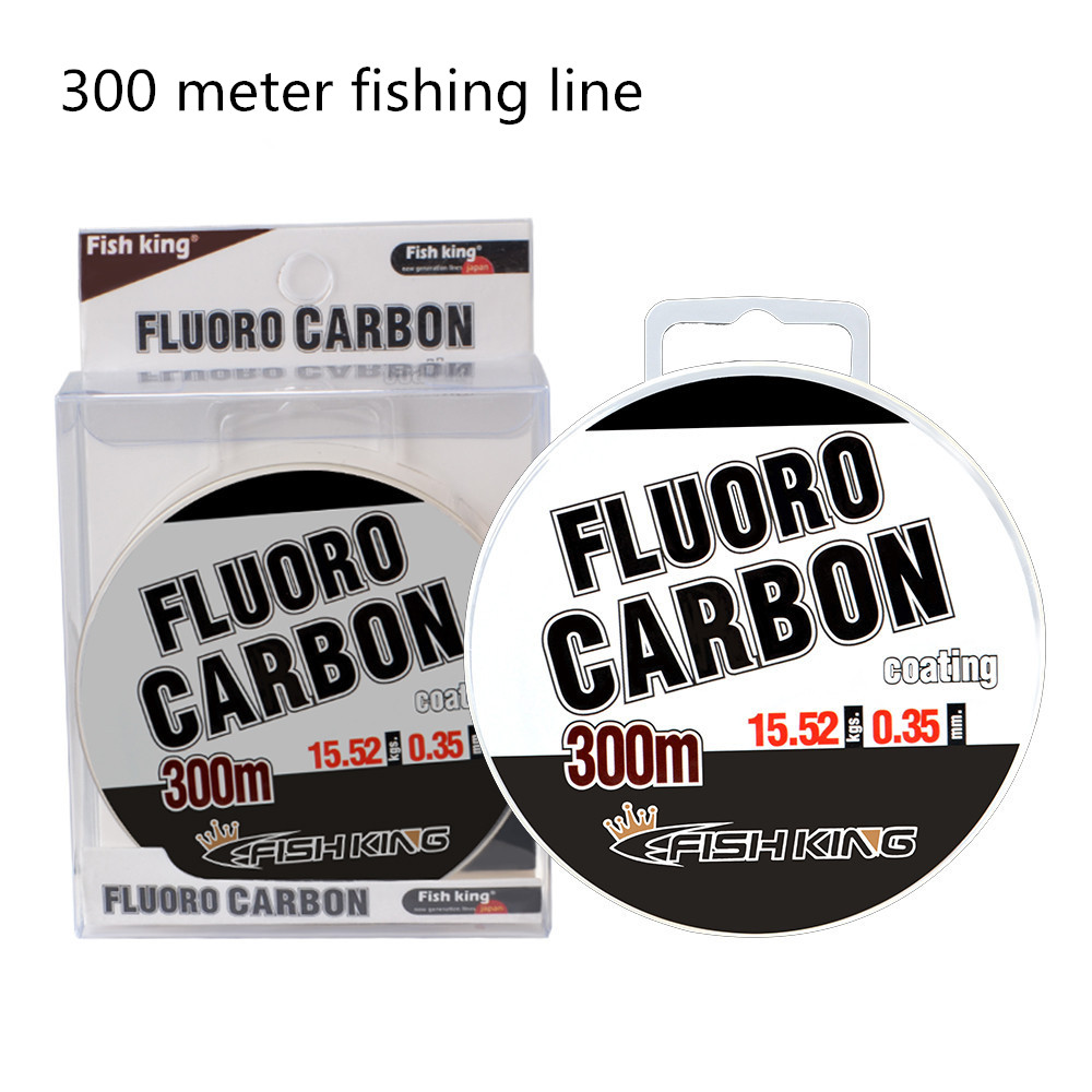 Fluorocarbon Line - Full tank fluorocarbon fishing line 300m