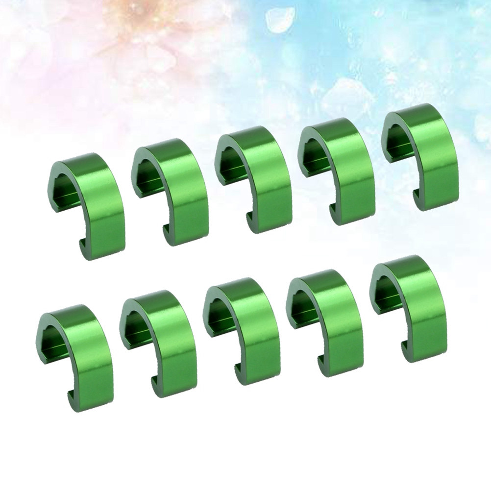 10Pcs Bike Cable Holder Alumin - Tippet Line ulasan dan harga