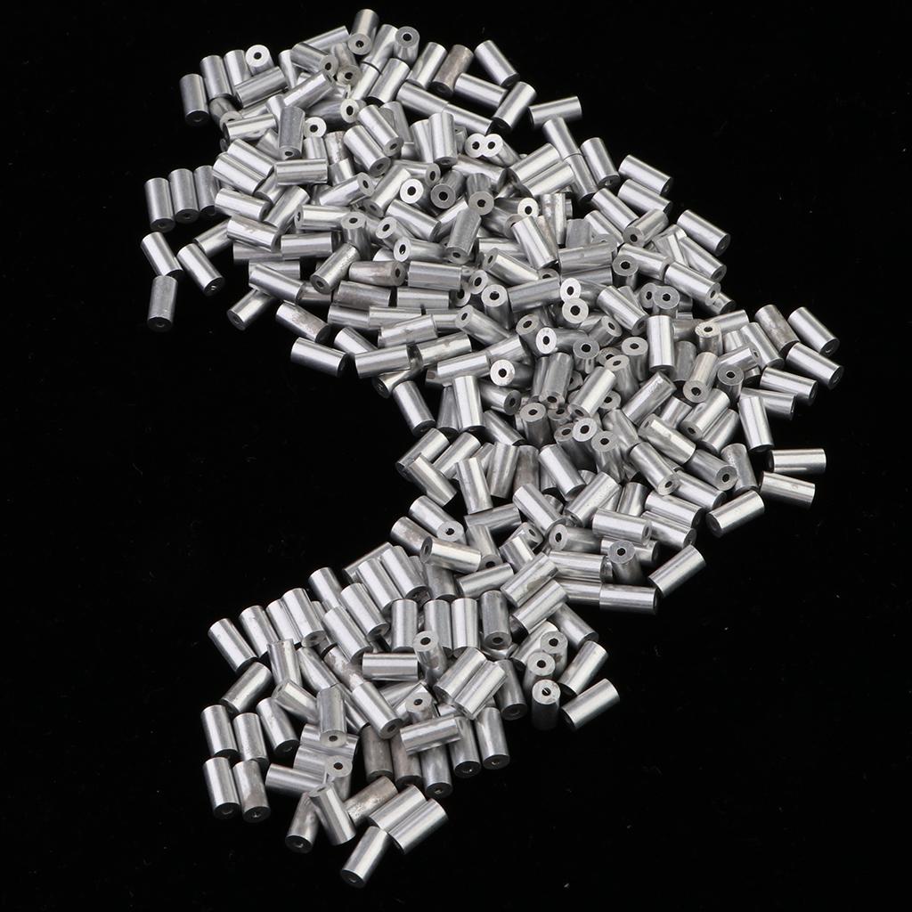 Fishing Wire Leader Crimps Alu - Monofilament Line ulasan dan harga