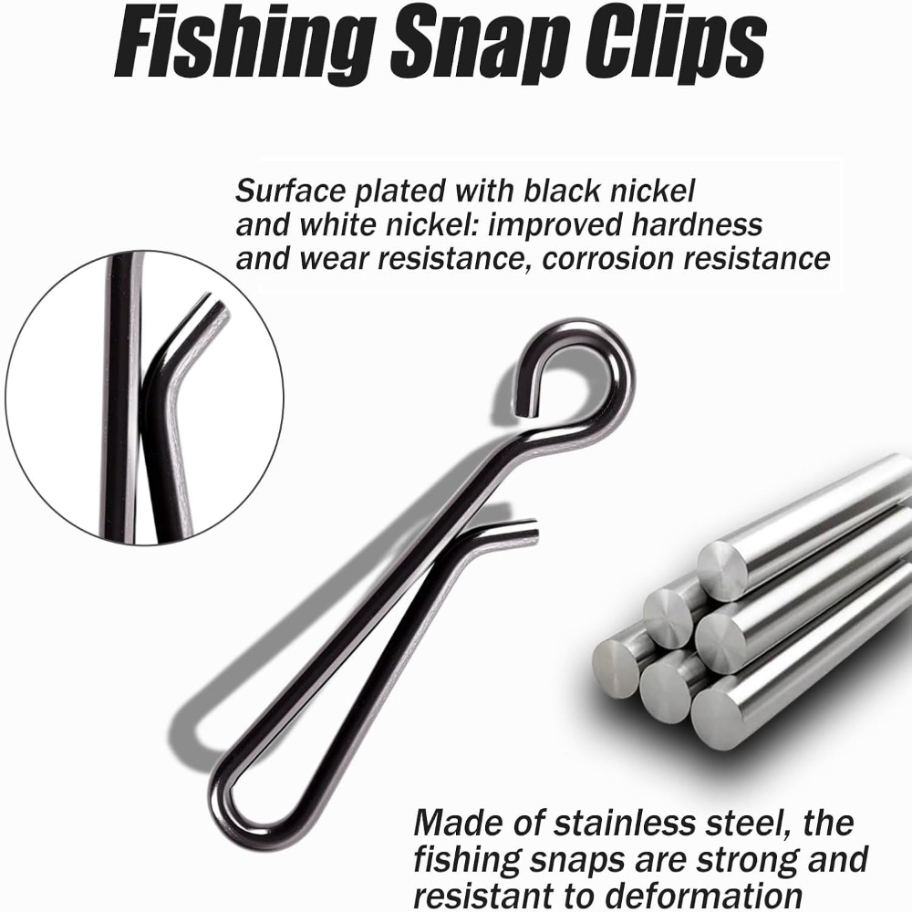 100Pcs Stainless Steel Fishing - Freshwater Line ulasan dan harga