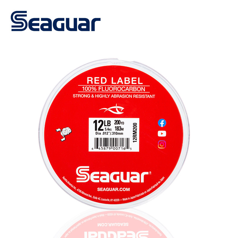 SEAGUAR Red Label 160M/183M 10 - Fluorocarbon Line ulasan dan harga