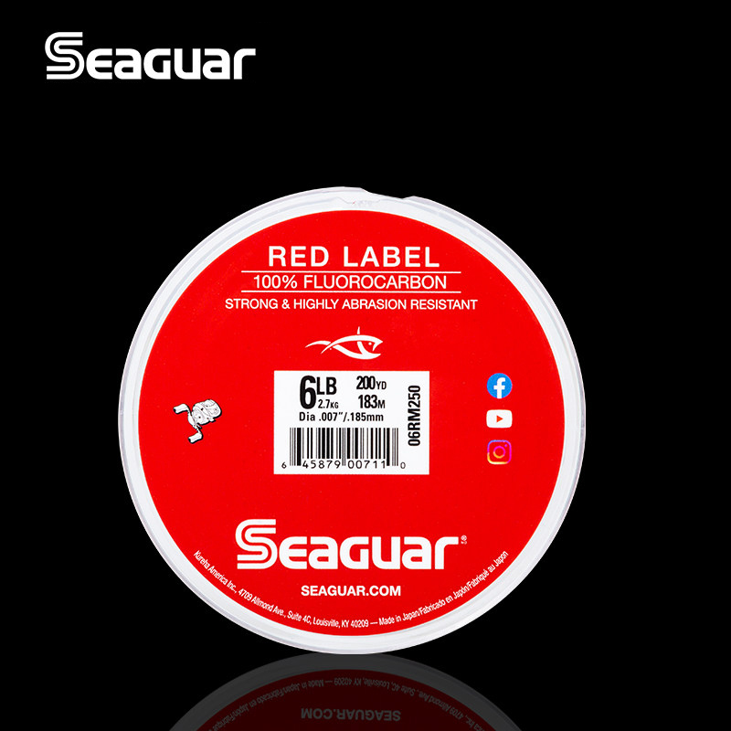 SEAGUAR Red Label 160M/183M 10 - Fluorocarbon Line ulasan dan harga