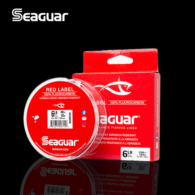 SEAGUAR Red Label 160M/183M 10 - Fluorocarbon Line ulasan dan harga