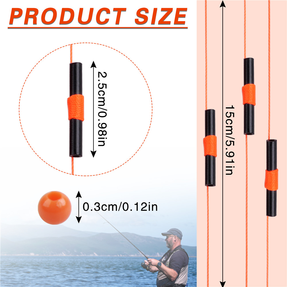 150PCS Bobber Stops Slip Bobbe - Freshwater Line ulasan dan harga