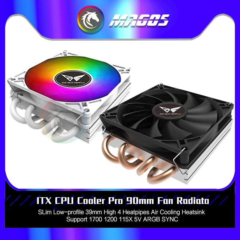 ITX CPU Cooler Pro 90mm Fan Ra - Fly Line ulasan dan harga