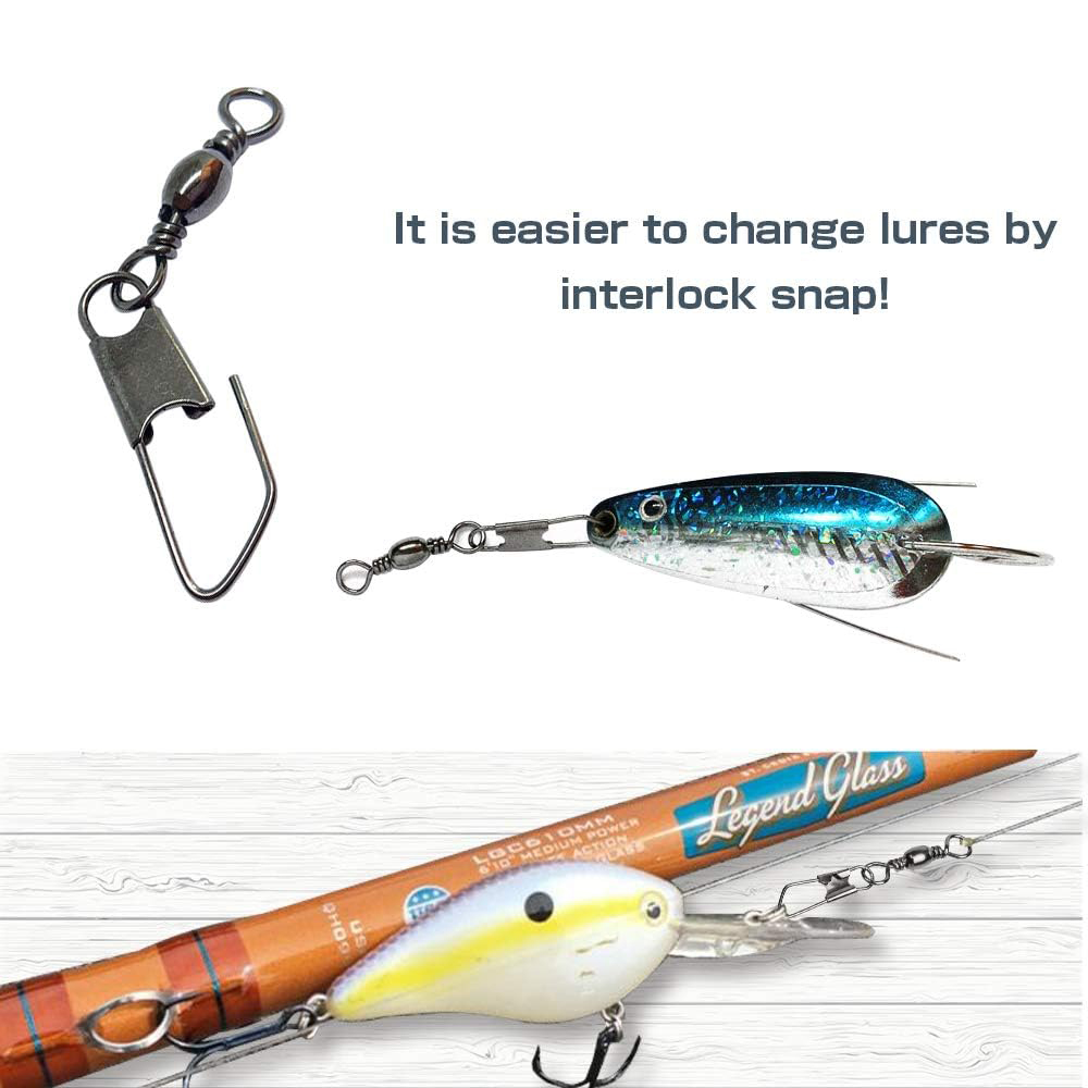 50Pcs Stainless Steel Snap Swi - Freshwater Line ulasan dan harga