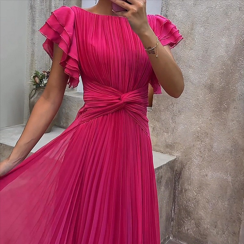 Wedding Guest Dress Elegant Pa - Tippet Line ulasan dan harga