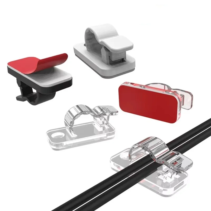 10/50PCS Cable Organizer Clips - Tippet Line ulasan dan harga