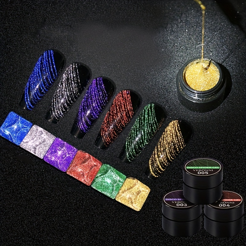 6 Color Spider Gel, New Upgrad - Copolymer Line ulasan dan harga