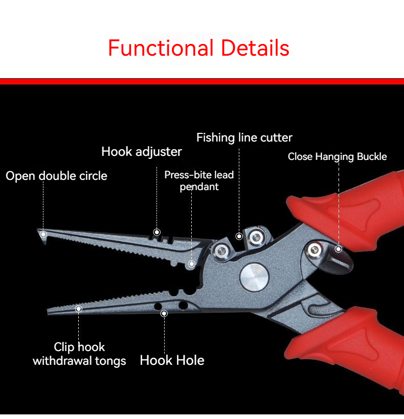 High-Precision Luya Pliers Mul - Fishing Line Cutter ulasan dan harga