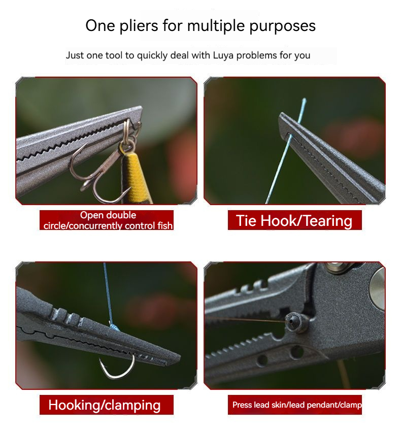 High-Precision Luya Pliers Mul - Fishing Line Cutter ulasan dan harga