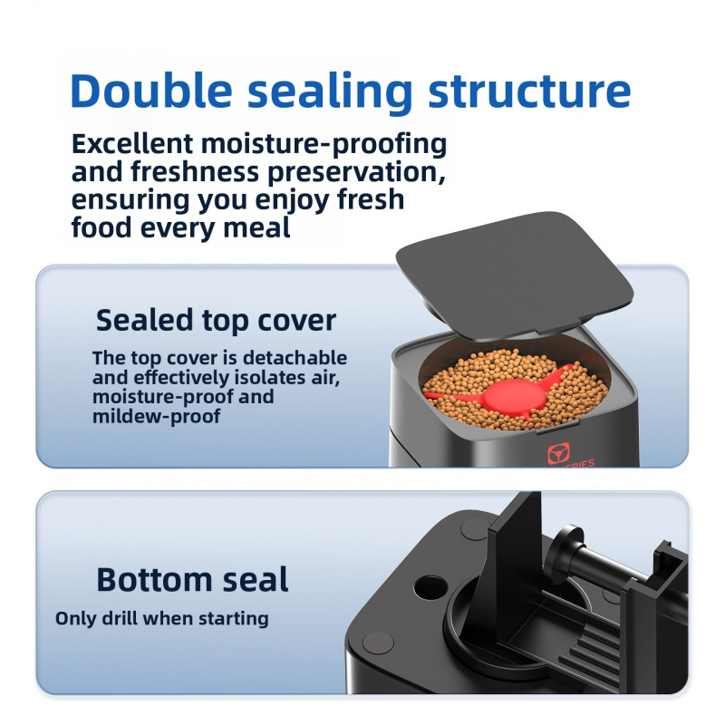 Mini Automatic Fish Feeder for - Fishing Line Dispenser ulasan dan harga