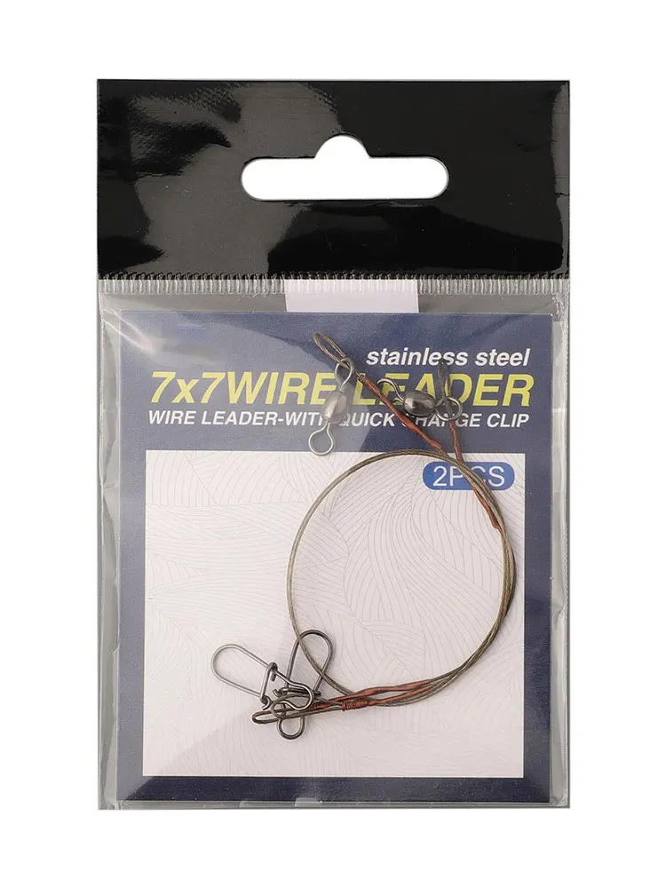 2pcs/Pack Fishing Line Steel W - Leader Line ulasan dan harga