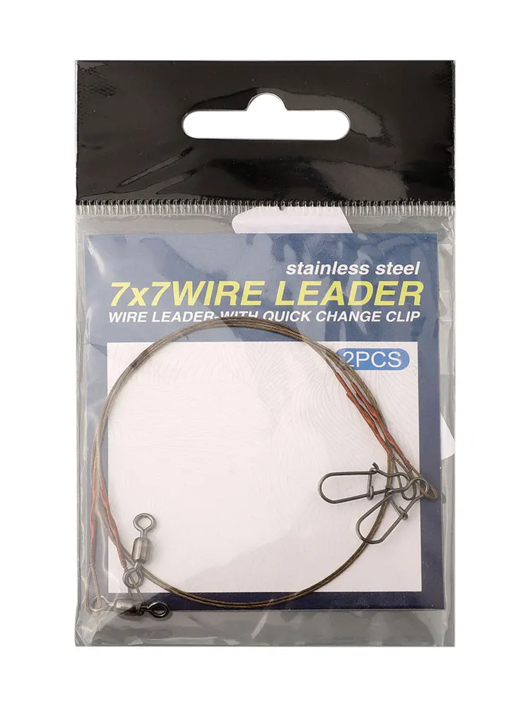2pcs/Pack Fishing Line Steel W - Leader Line ulasan dan harga