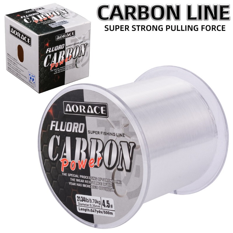 500M Fluorocarbon Fishing Line - Fluorocarbon Line ulasan dan harga