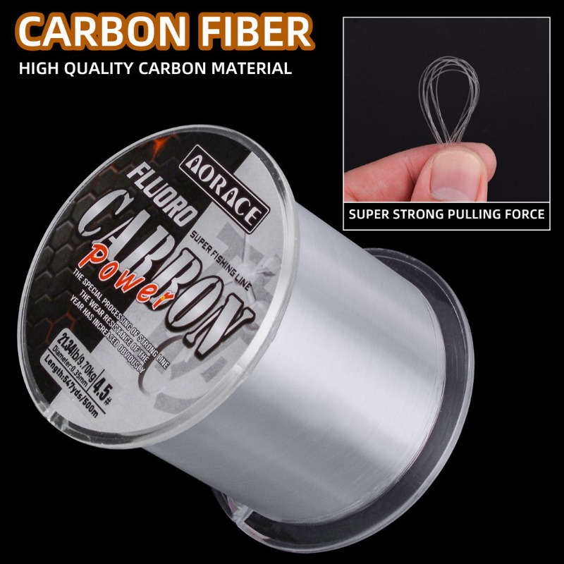 500M Fluorocarbon Fishing Line - Fluorocarbon Line ulasan dan harga