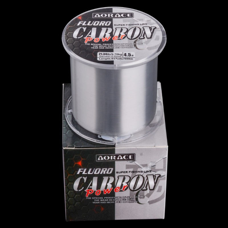 500M Fluorocarbon Fishing Line - Fluorocarbon Line ulasan dan harga