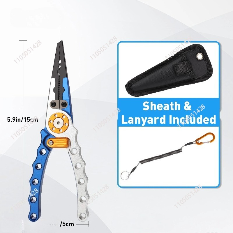 Aluminum Fishing Tackle Pliers - Fishing Line Cutter ulasan dan harga