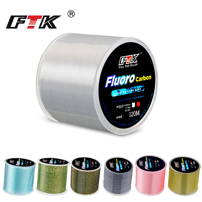 FTK 120m Fishing Line 0.2mm-0. - Fluorocarbon Line ulasan dan harga