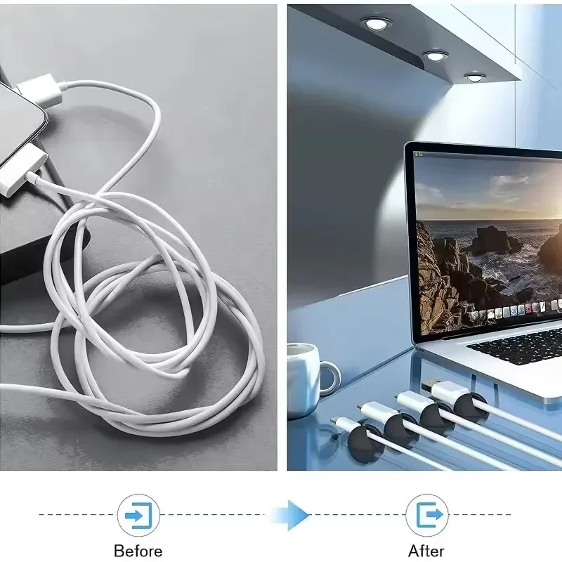 Cable Clips Phone Cord Holder  - Tippet Line ulasan dan harga