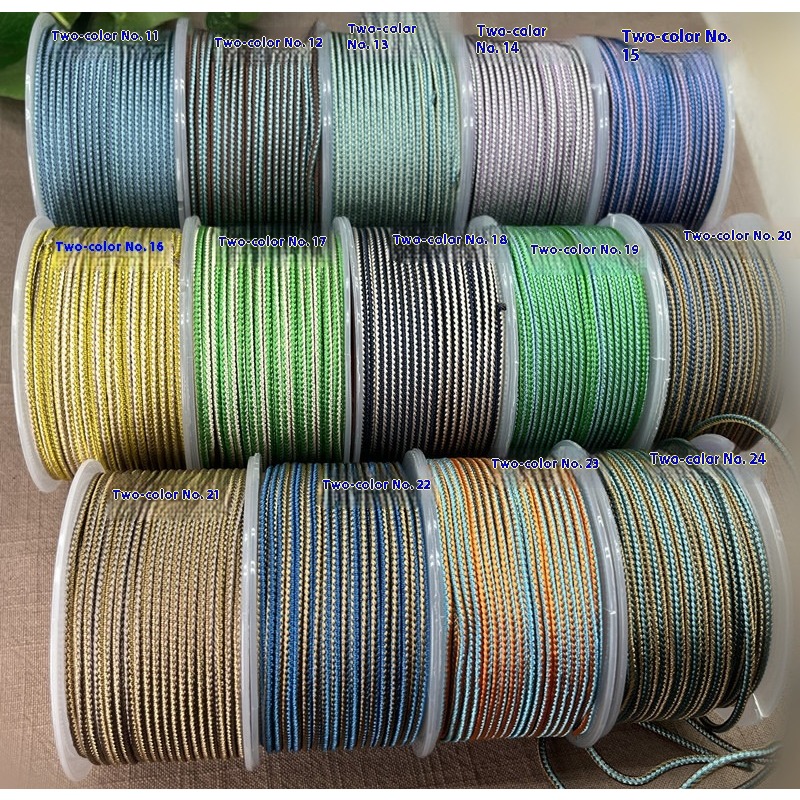 10m/Roll 2.5mm two-tone Color  - Braided Line ulasan dan harga