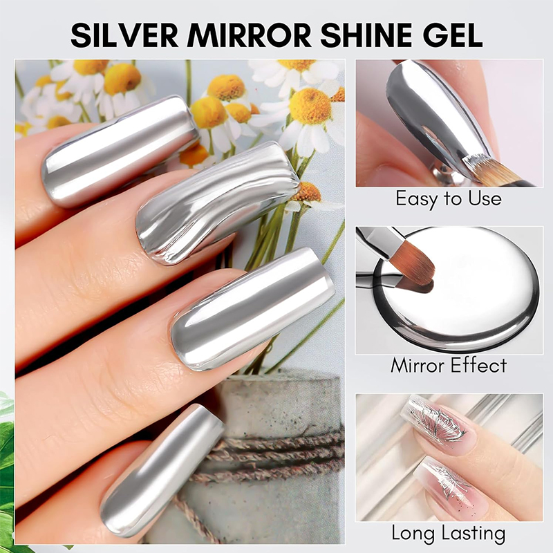 Metallic Painting Gel Chrome G - Copolymer Line ulasan dan harga