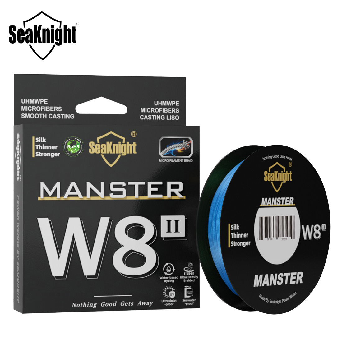 SeaKnight Brand W8 II 300M PE  - Ice Fishing Line ulasan dan harga
