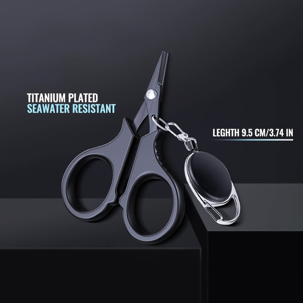 1set Titanium Coating Stainles - Fishing Line Cutter ulasan dan harga