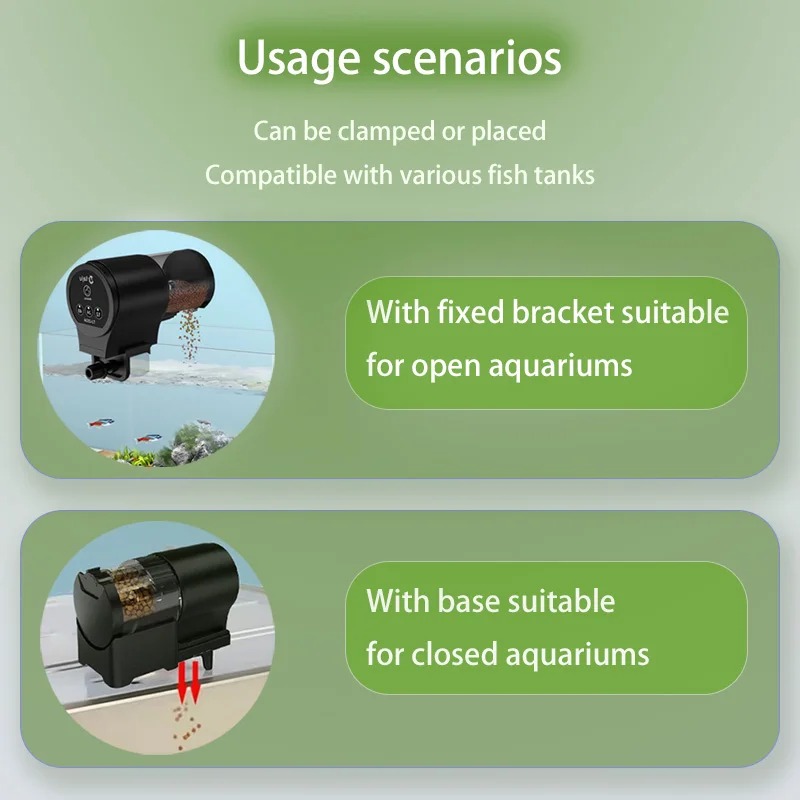 Fish Tank Automatic Feeder Foo - Fishing Line Dispenser ulasan dan harga
