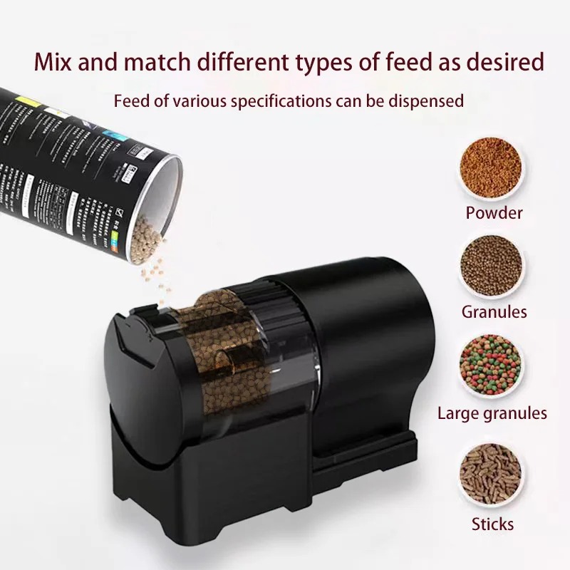 Fish Tank Automatic Feeder Foo - Fishing Line Dispenser ulasan dan harga