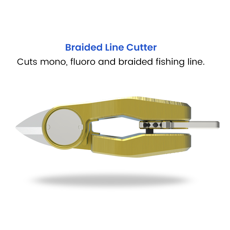 Aluminum Line Clipper 30g Fish - Braided Line ulasan dan harga