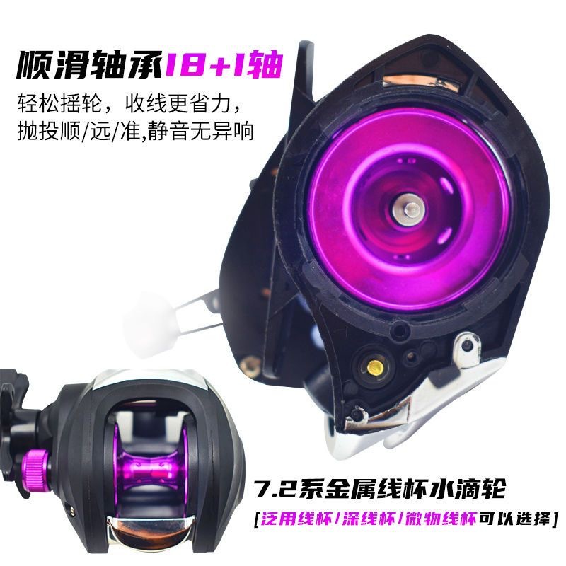 7 2 1 Gear Ratio Baitcasting R - Ice Fishing Line ulasan dan harga