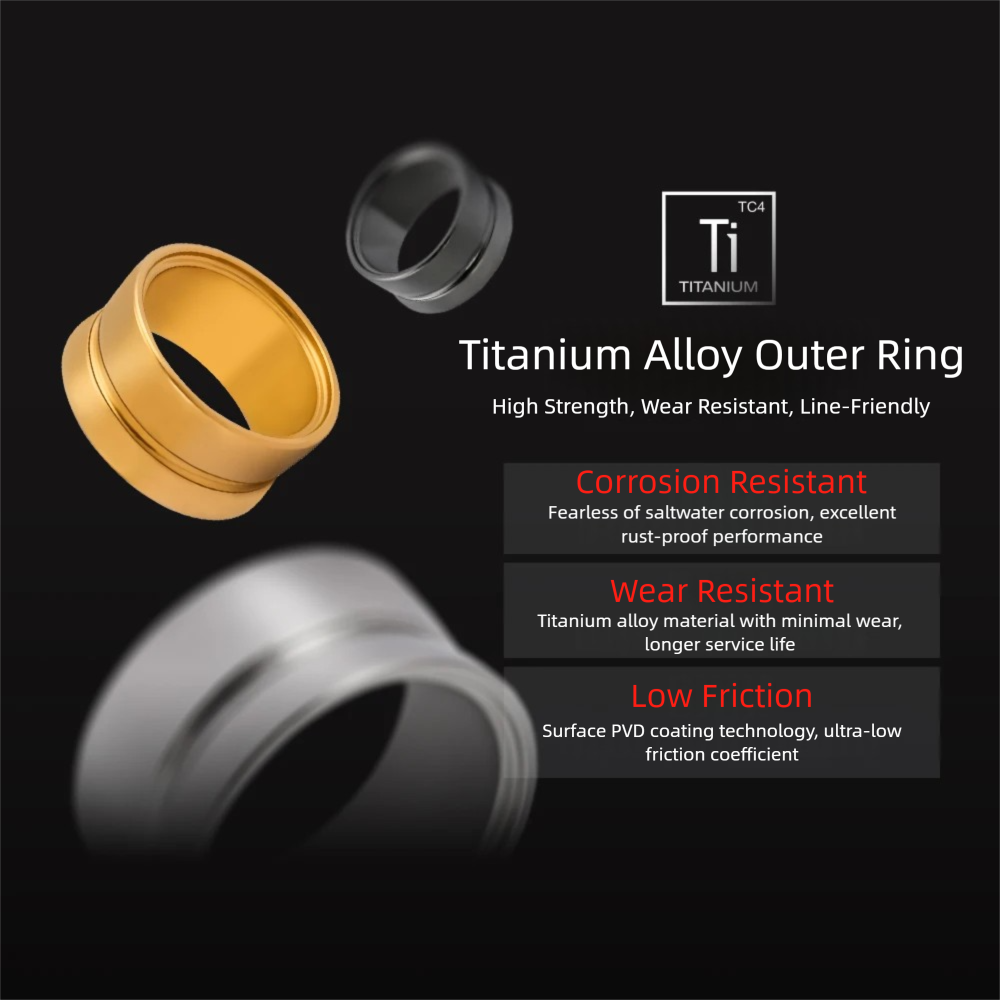 PYL Titanium Alloy Double Bear - Saltwater Line ulasan dan harga