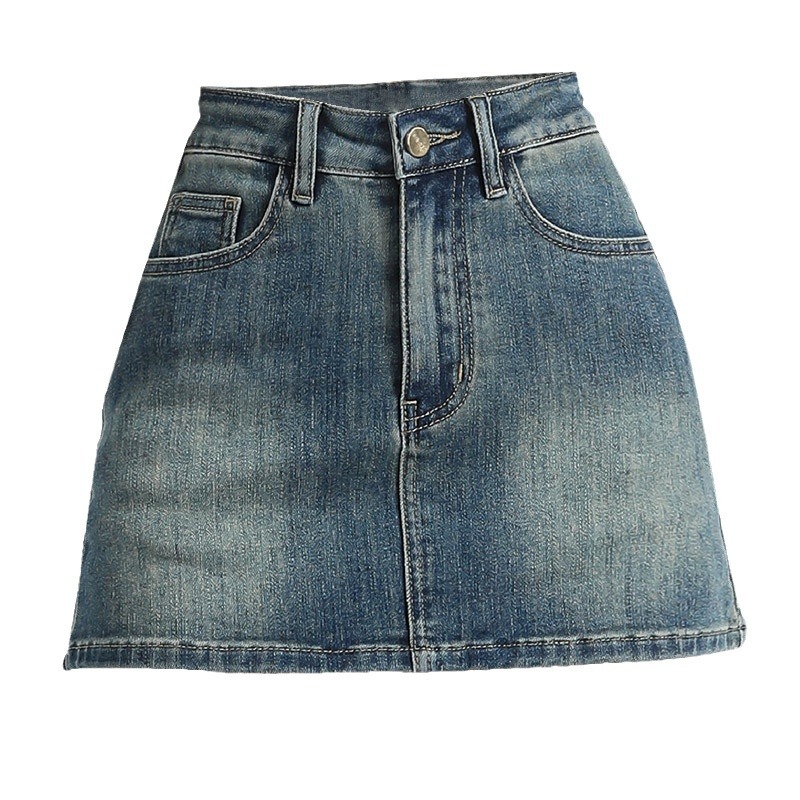Women's Vintage Washed Denim S - Fly Line ulasan dan harga