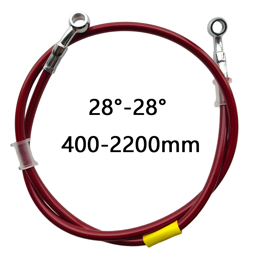 28-28 Red Universal Motorcycle - Braided Line ulasan dan harga