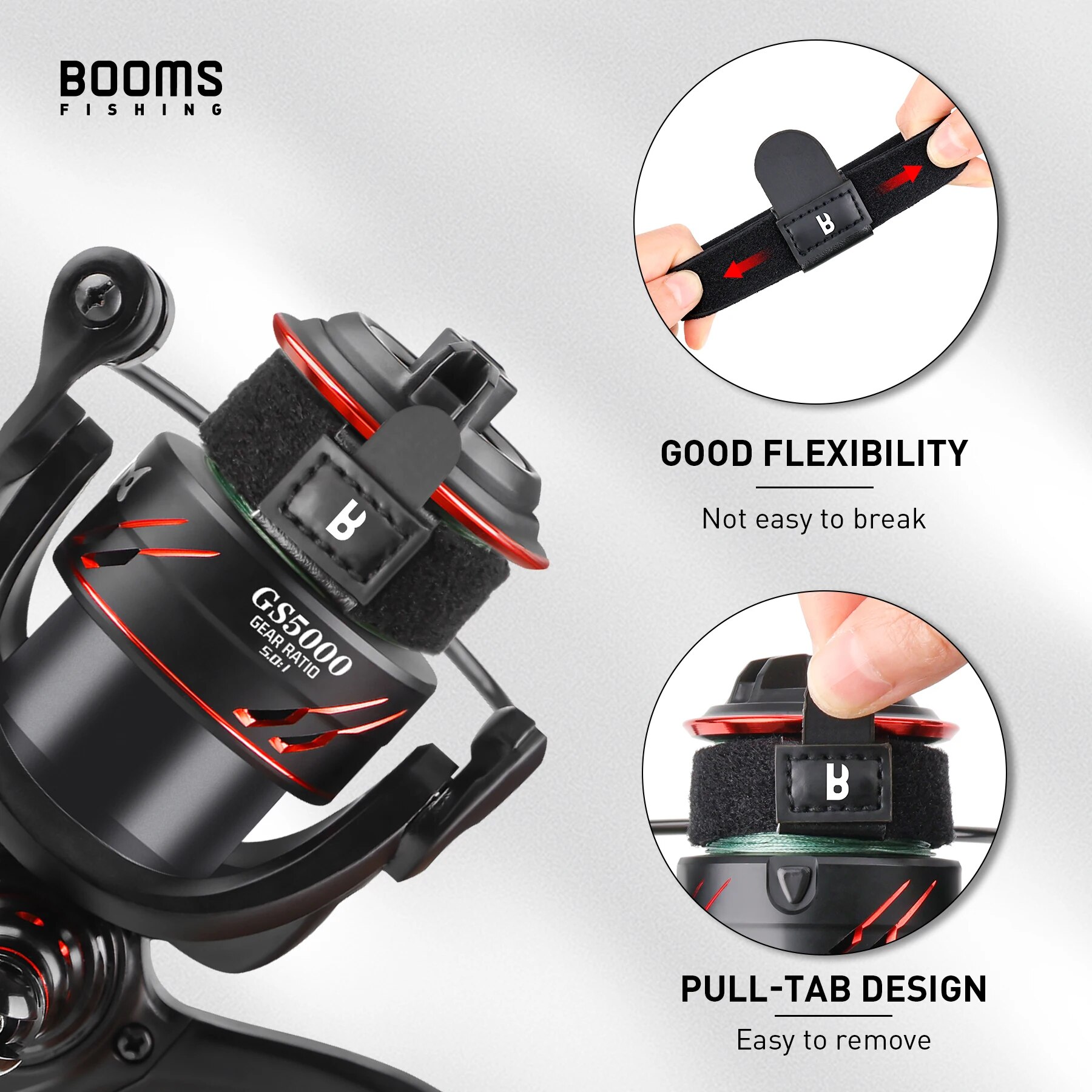 Booms Fishing SB1 4Pcs Spinnin - Fishing Line Spool ulasan dan harga